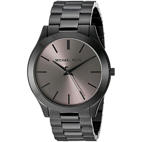 michael kors is black|Michael Kors black diamond watch.